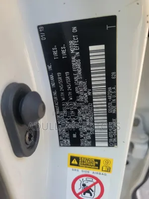 Toyota Highlander Limited Platinum 2019 White