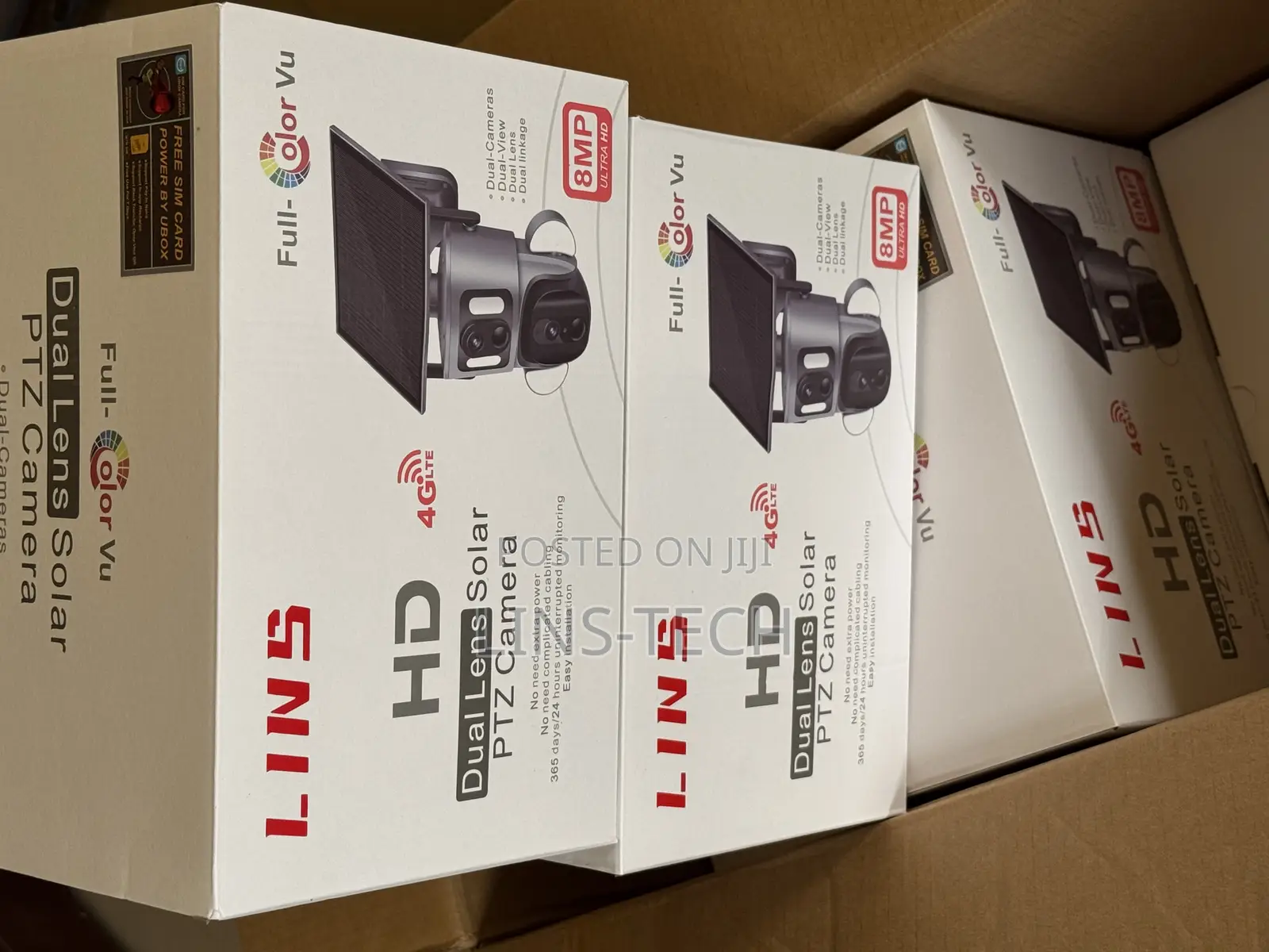 Ubox Solar Dual Lens PTZ Camera