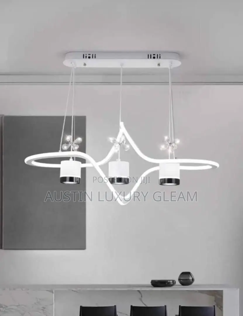 Multi-Shaped Led Pendant Light – Modern Luxury Ceiling Lamp