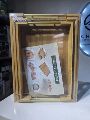 High-Quality Bamboo Serving Tray