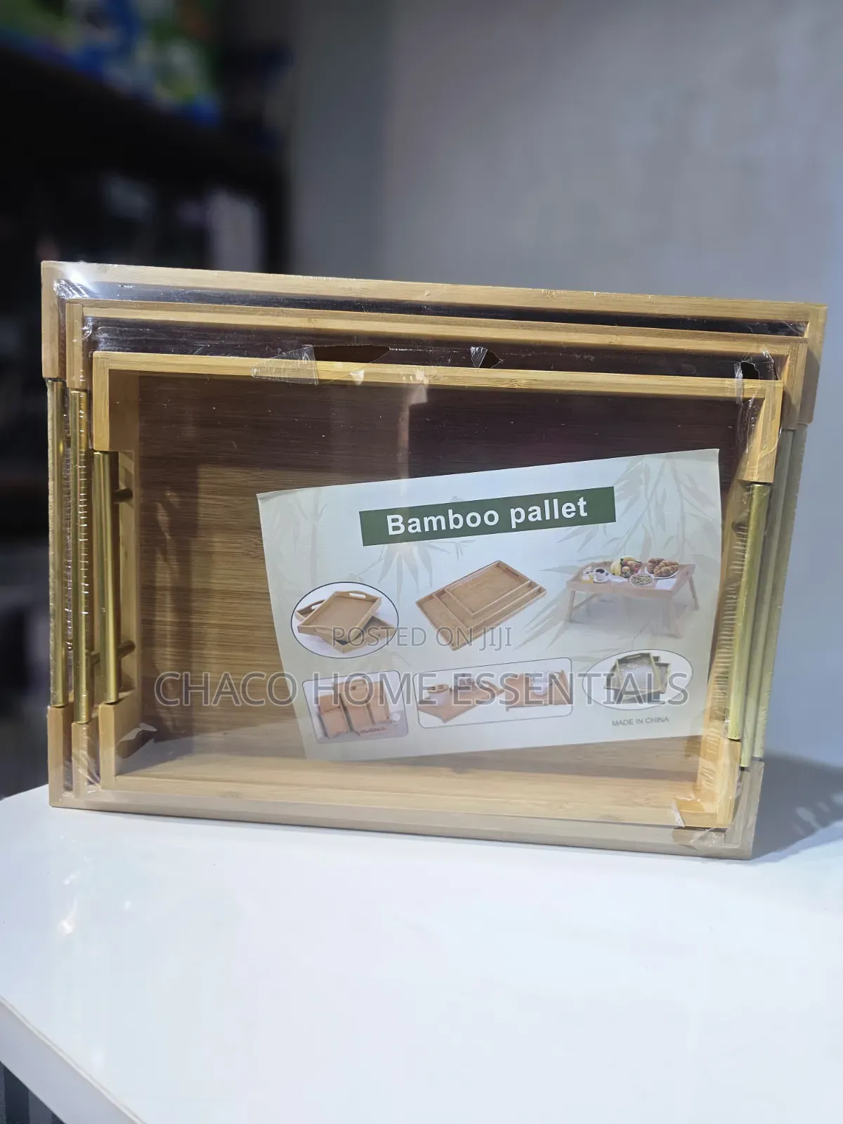 High-Quality Bamboo Serving Tray
