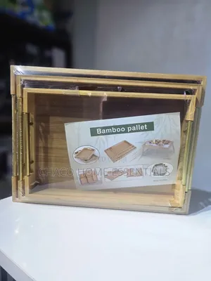 High-Quality Bamboo Serving Tray