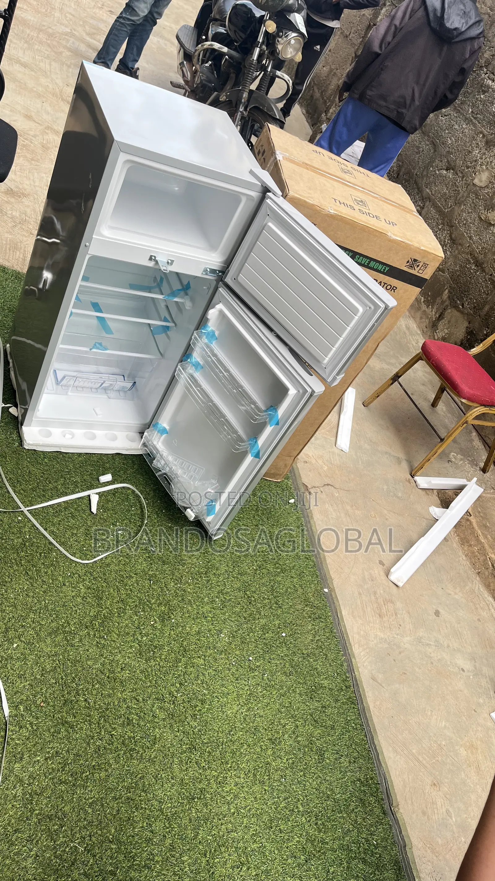 Haierthermocool95ldoubledoorrefrigeratorfastcoolingfridgeunit[Hrf95bex