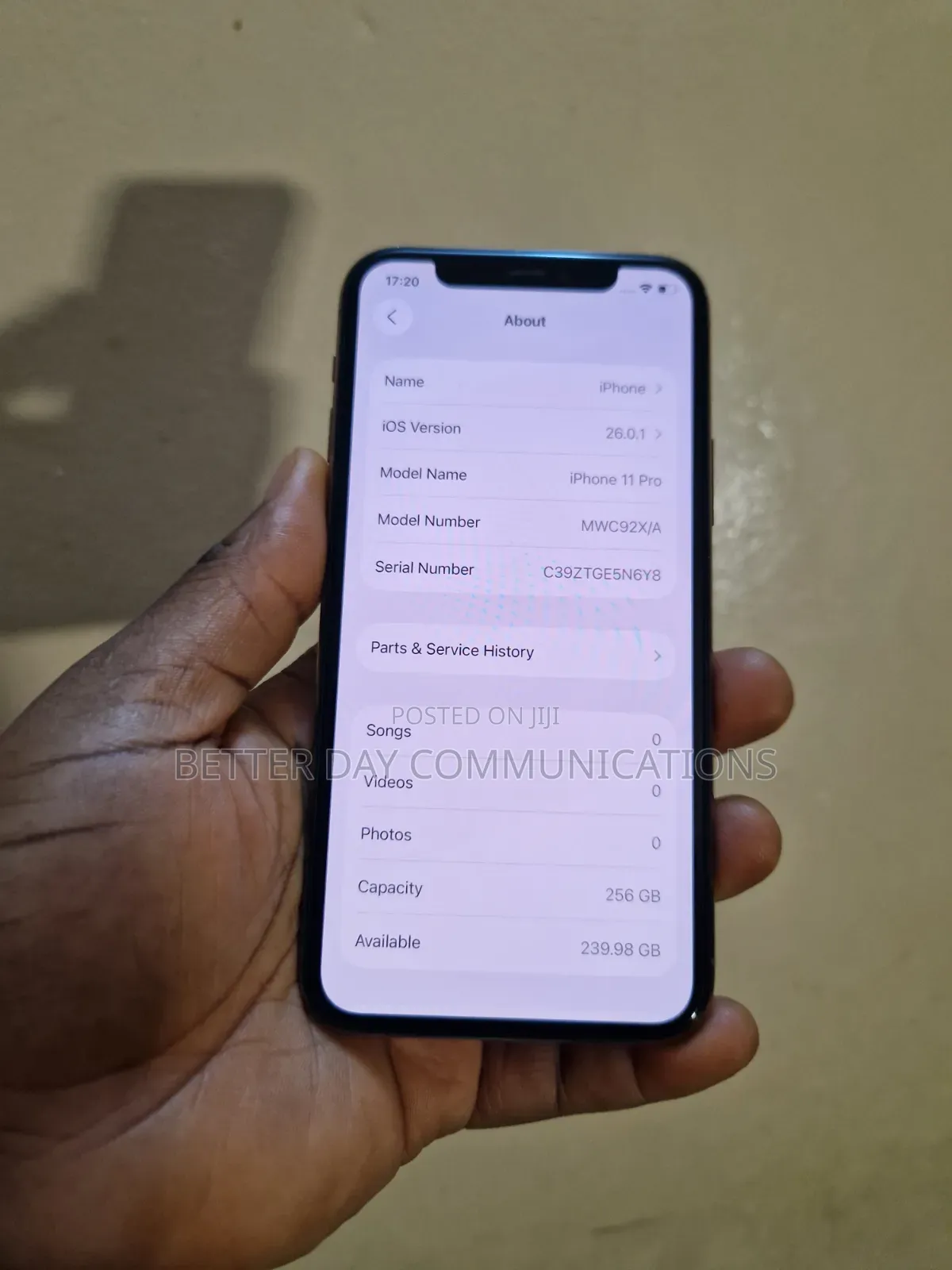 Apple iPhone 11 Pro 256 GB Gold