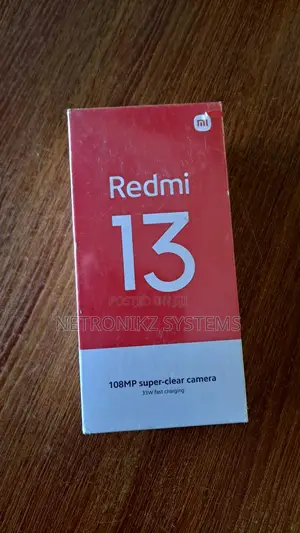 New Xiaomi Redmi 13 128 GB Black