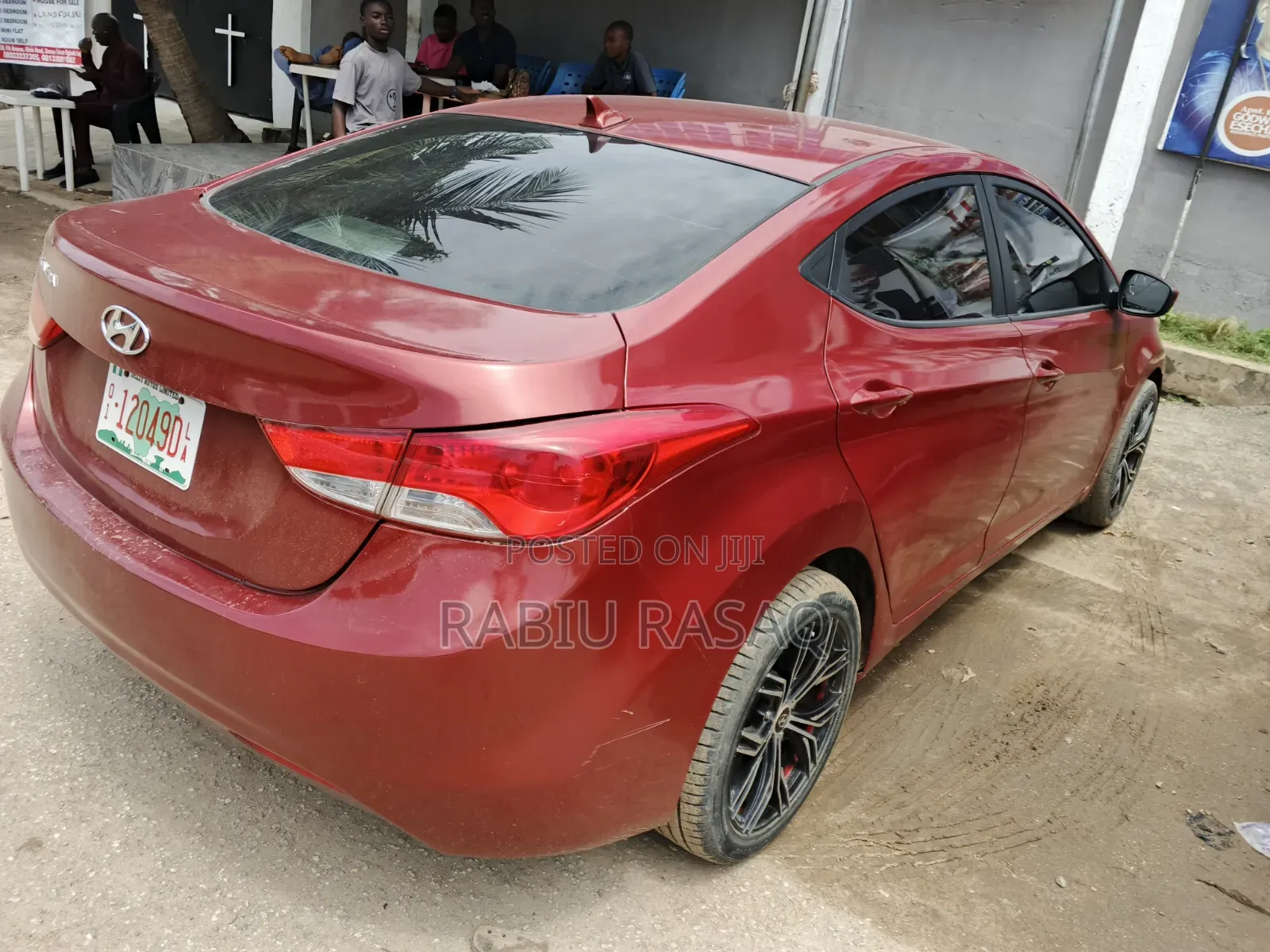 Hyundai Elantra 2013 Red