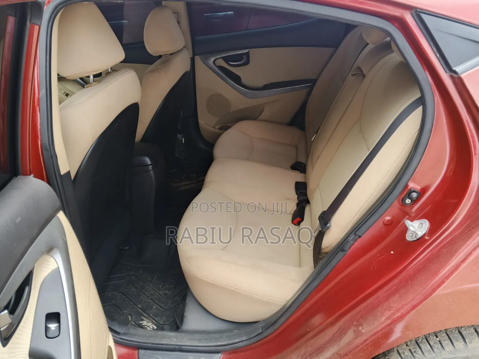Hyundai Elantra 2013 Red