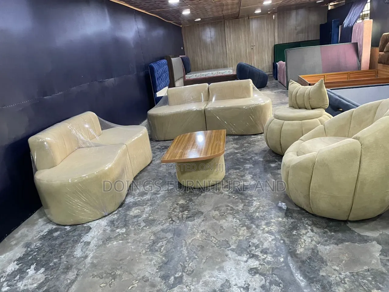 Pumpkin Sofa Set