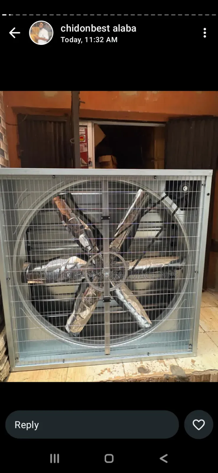25"Extractor Fan