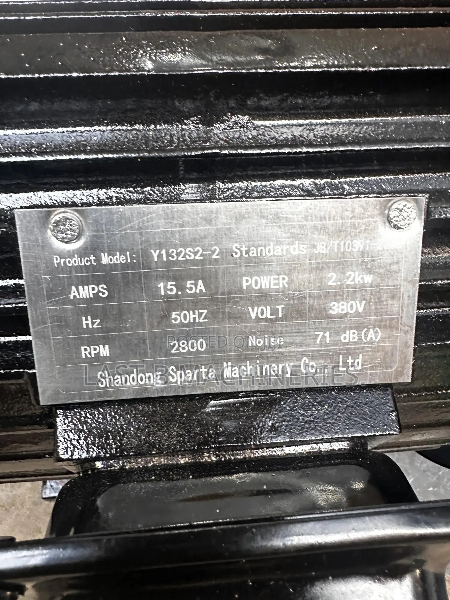2.2kw 3phase Electric Motor