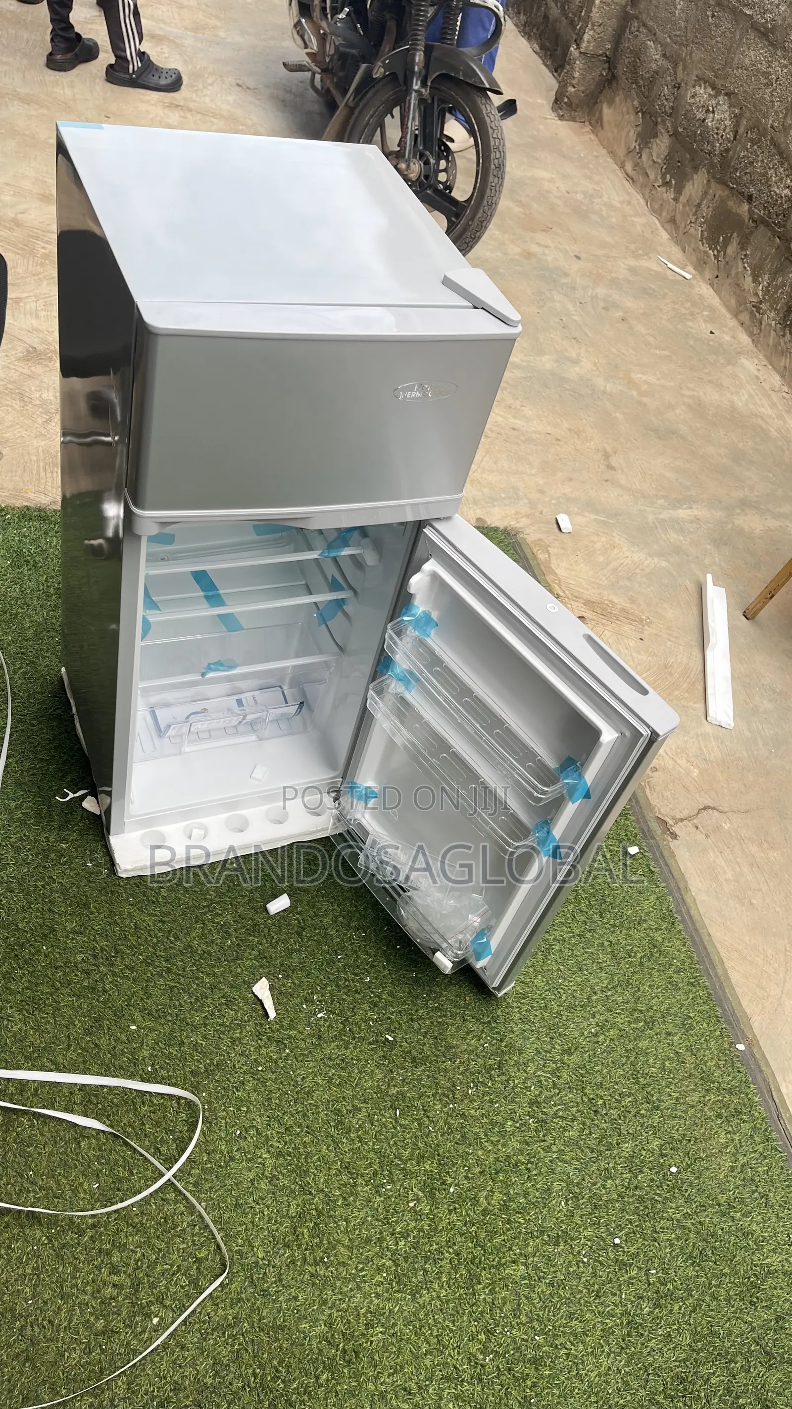 Haier Thermocool 95l Doubledoorrefrigerator[Hrf-95bex]Compactfridge