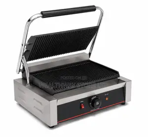Commercial Panini Grill / Sandwich Press (Double Plate Contact Grill)