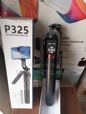 P 325 360" Rotating Pan Tilt Tripod Stand