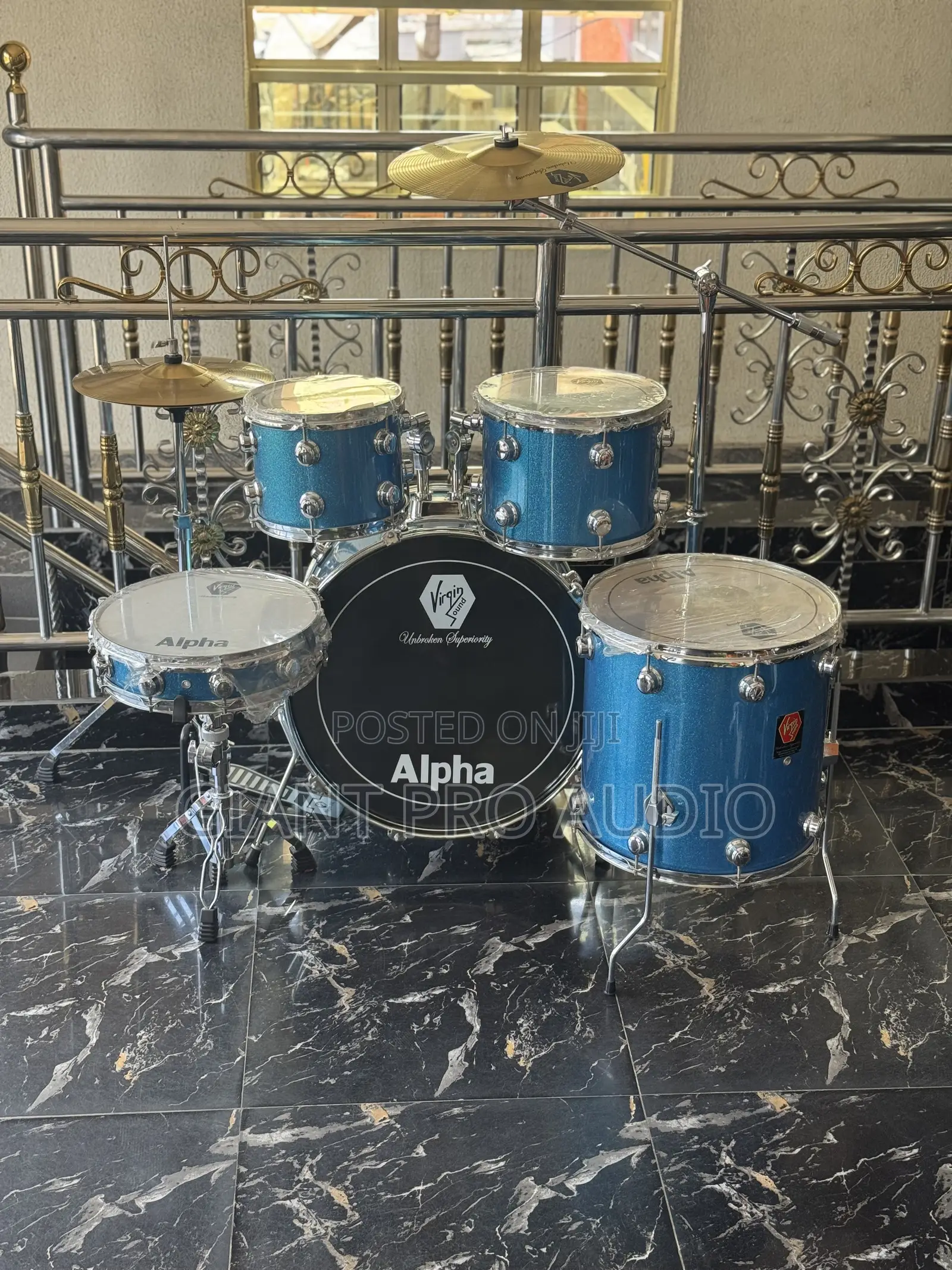 5pcs Virgin Alpha Drumset
