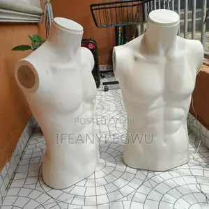 2 Pcs Of Half Male Mannequin