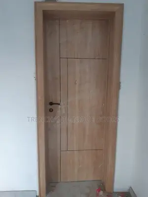 HDF Door With Aluminium Crome