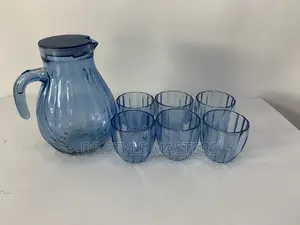 Plastic Jugs and Cups Set
