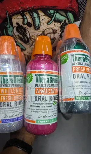 Therabreath Anticavity Fluoride Oral Rinse Bottles