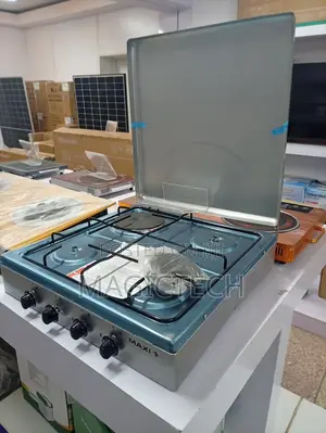 Maxi Tabletop Gas Cooker 3 Burners With 1 Electric Plate