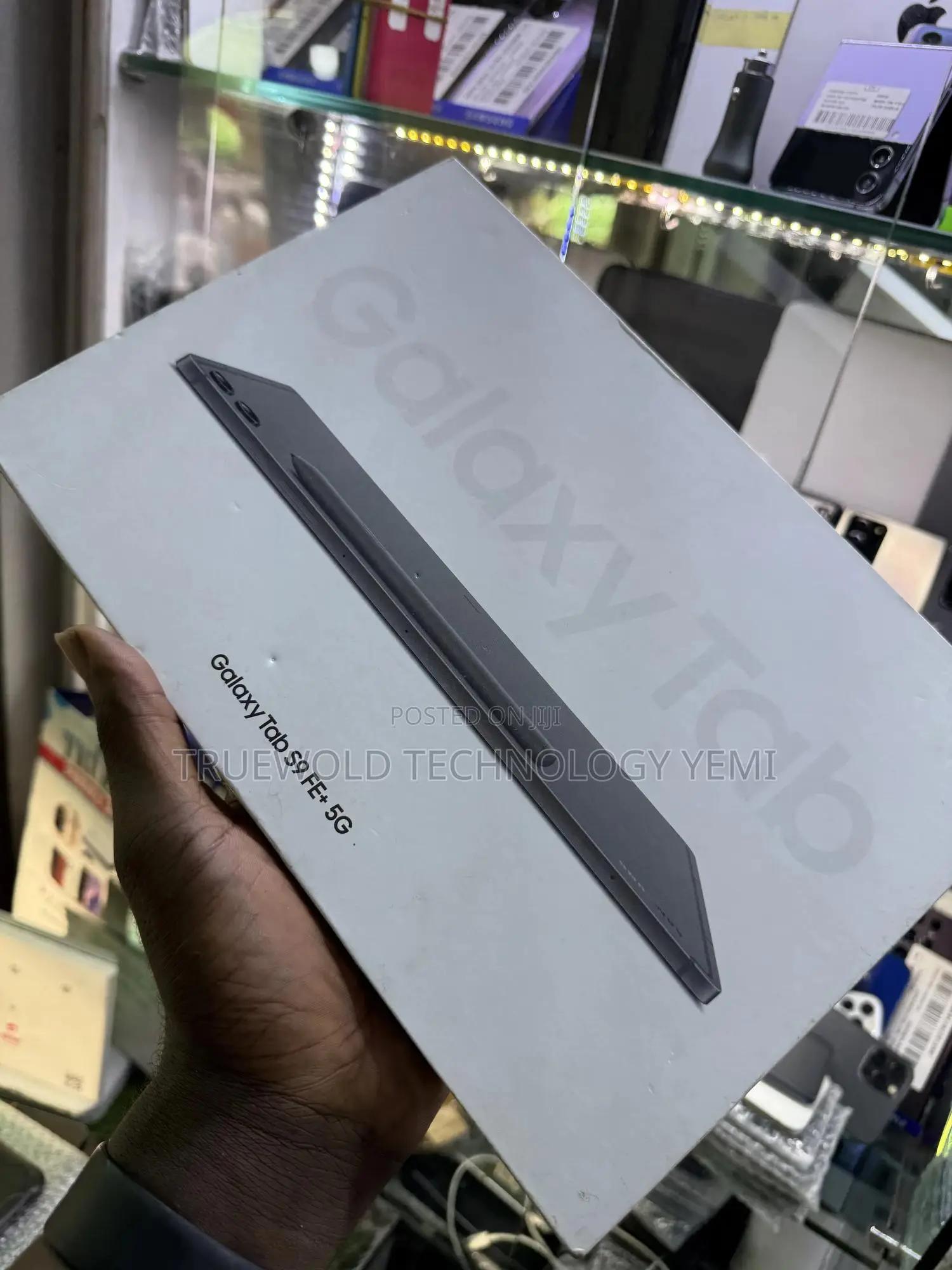 New Samsung Galaxy Tab S9 FE+ 256 GB Black