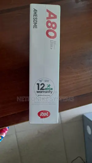 New Itel A80 128 GB Black