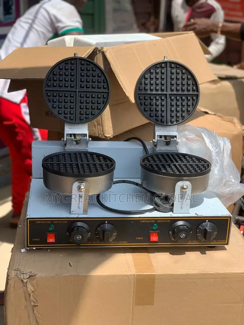 Waffle Maker Double