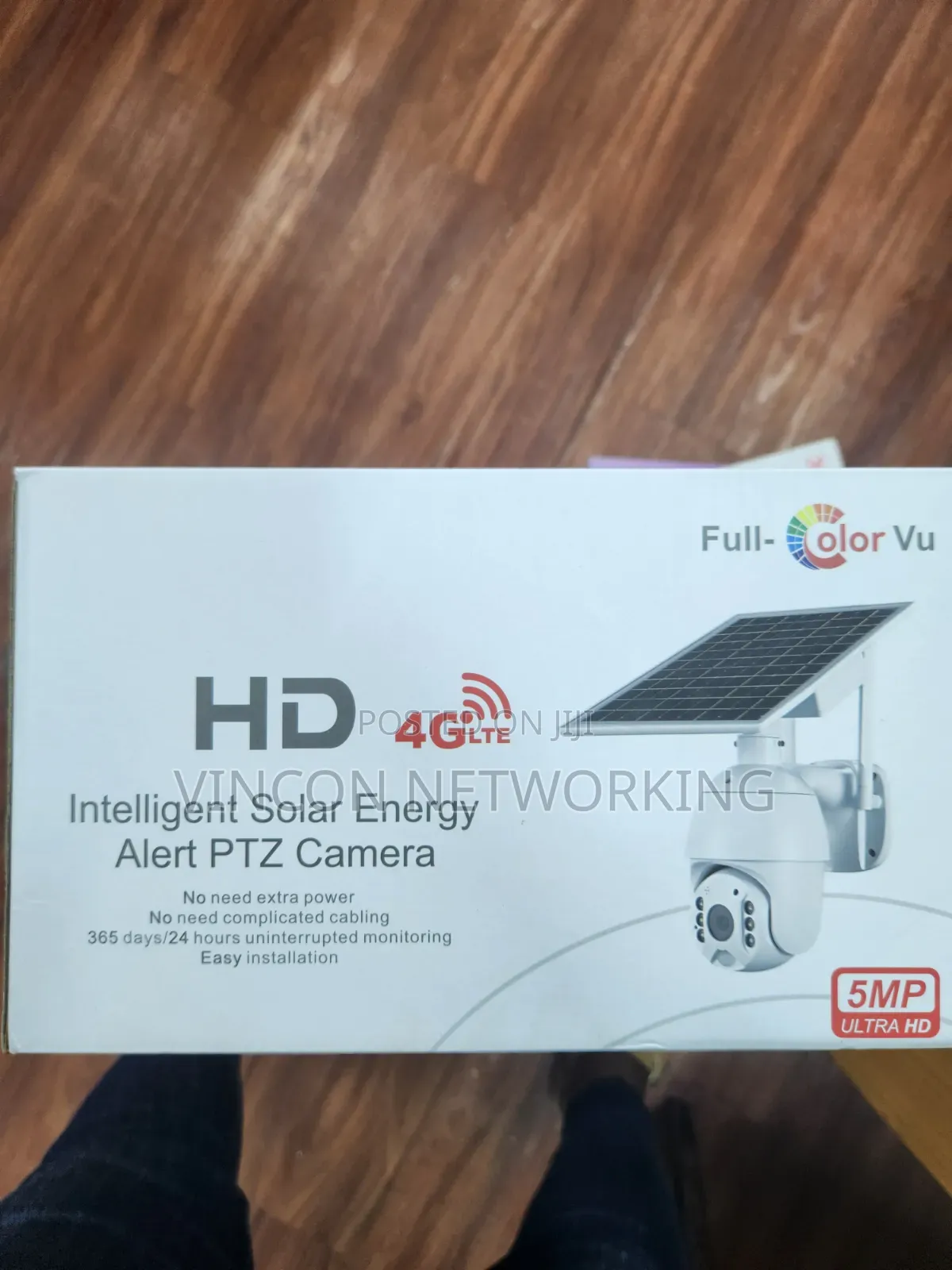 5mp 4g Lte Ubox Single Lens Solar Camera