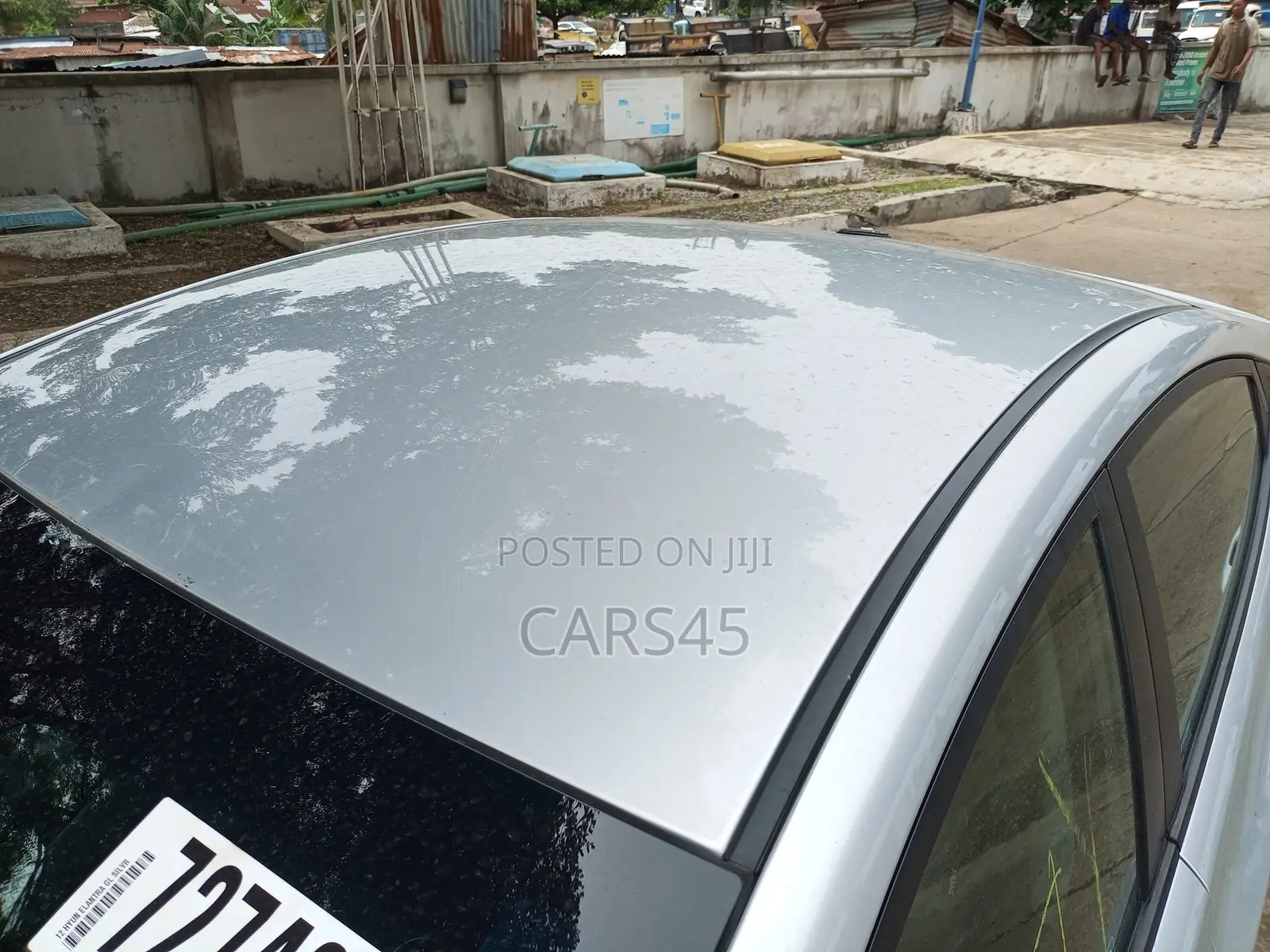 Hyundai Elantra 2012 Silver