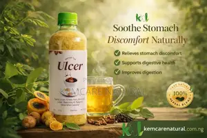 Kemcare Natural Ulcer Healing Natural Stomachache Remedy Gastritis