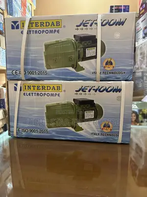 Interdab 1hp Green Surface Pump With Thermostat, 100% Copper.