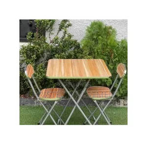 Foldable Reading/Laptop Table And Chairs For Home And Office