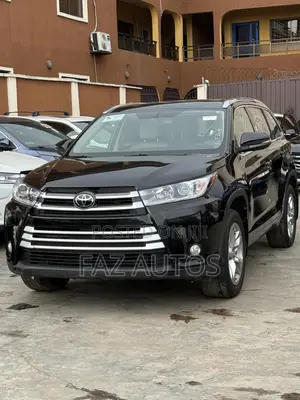 Toyota Highlander Limited 4dr SUV (3.5L 6cyl 6A) 2015 Black