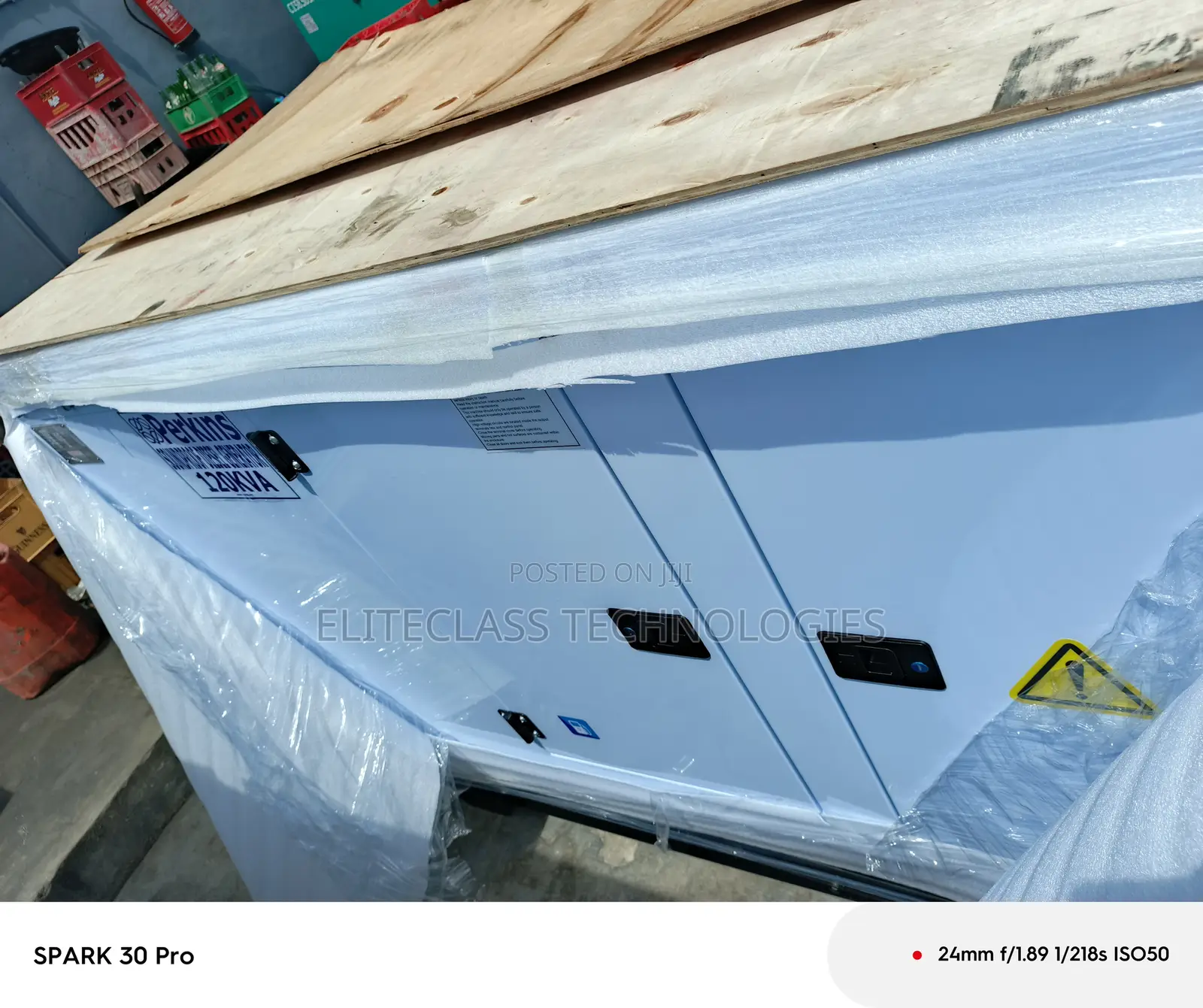 120kva Soundproof Generator With Perkins Engine