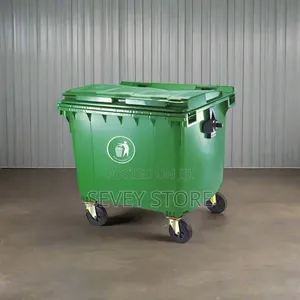 Plastic Wheelie Waste Bin
- 1,100 Litter