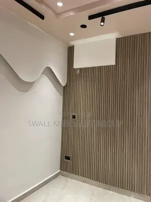 Plasterboard Wall With Hidden Lighting + Pop Ceiling Design (Abuja)