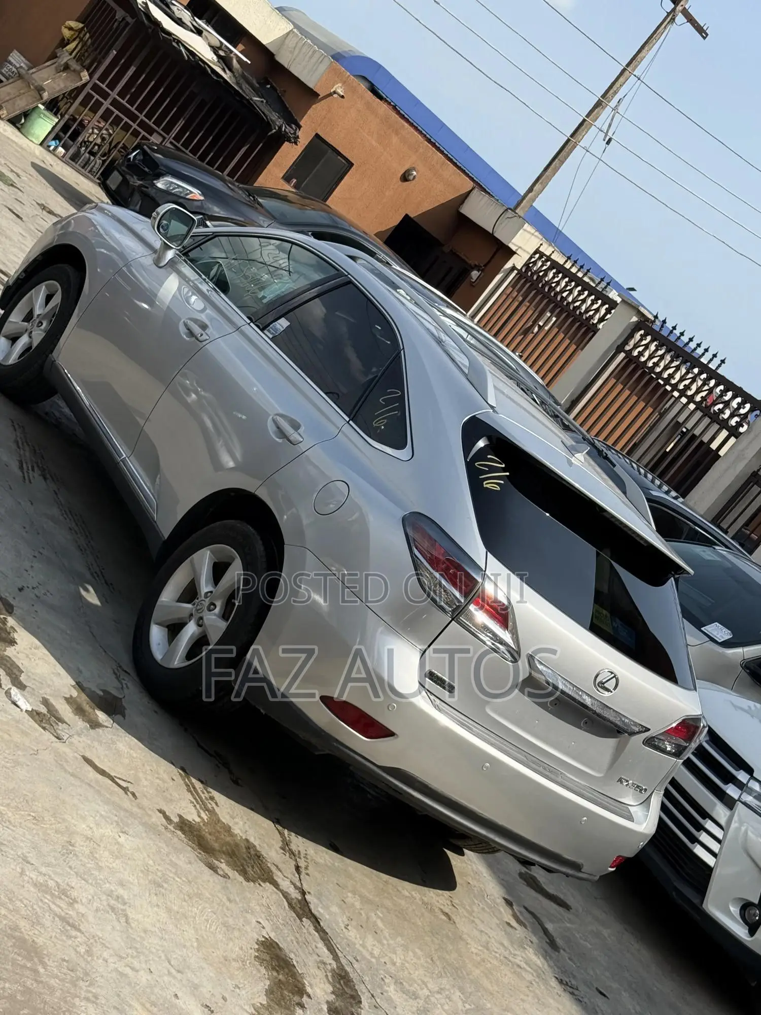 Lexus RX 350 AWD 2013 Silver