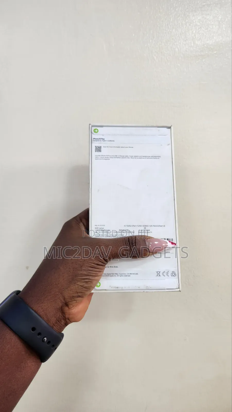 New Apple iPhone 16 Plus 256 GB Black