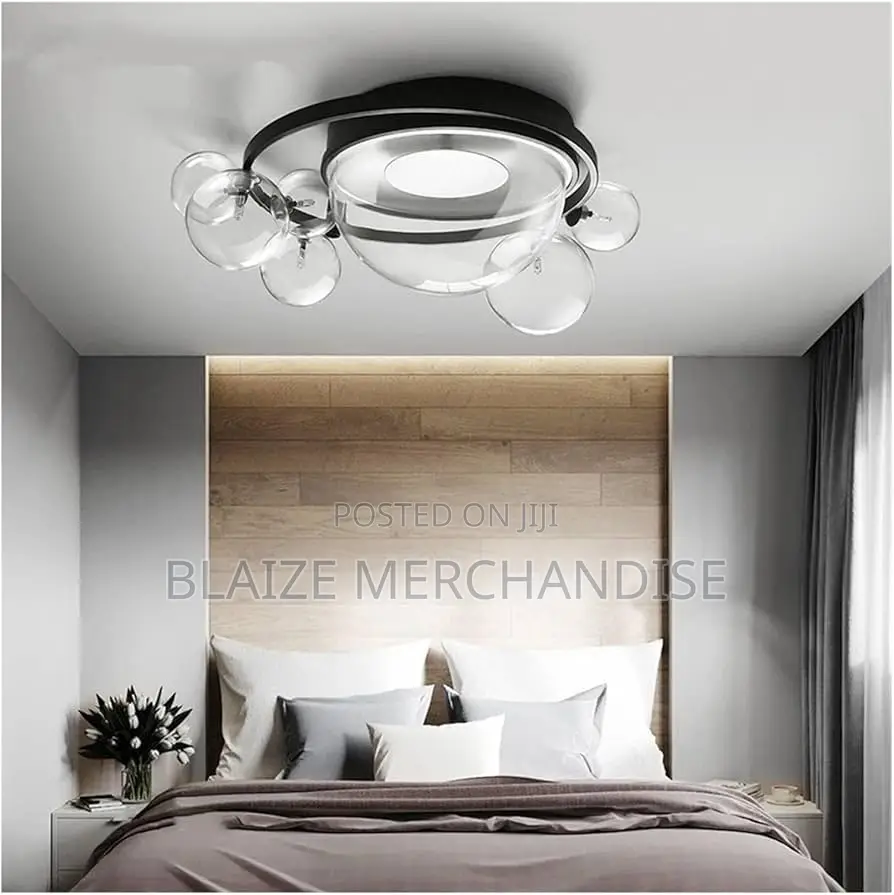 Glass Bubbles Led Ceiling Light - Designer Living Room Kitchen