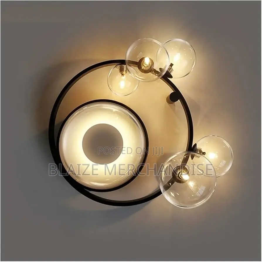 Glass Bubbles Led Ceiling Light - Designer Living Room Kitchen