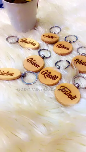 Wooden Keychain