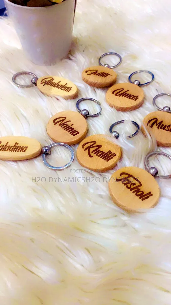 Wooden Keychain