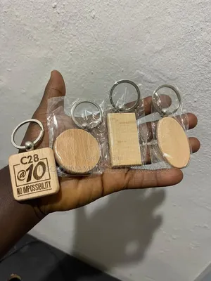 Wooden Keychain