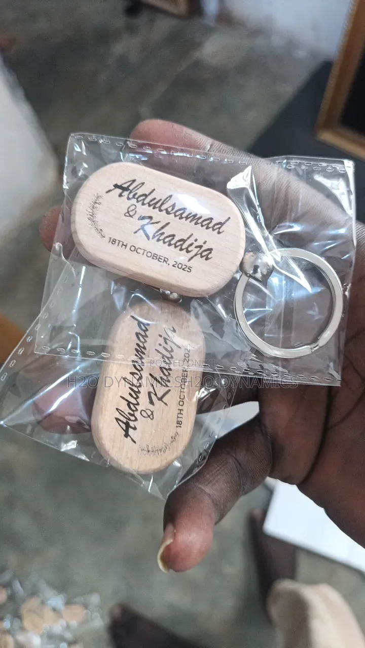 Wooden Keychain