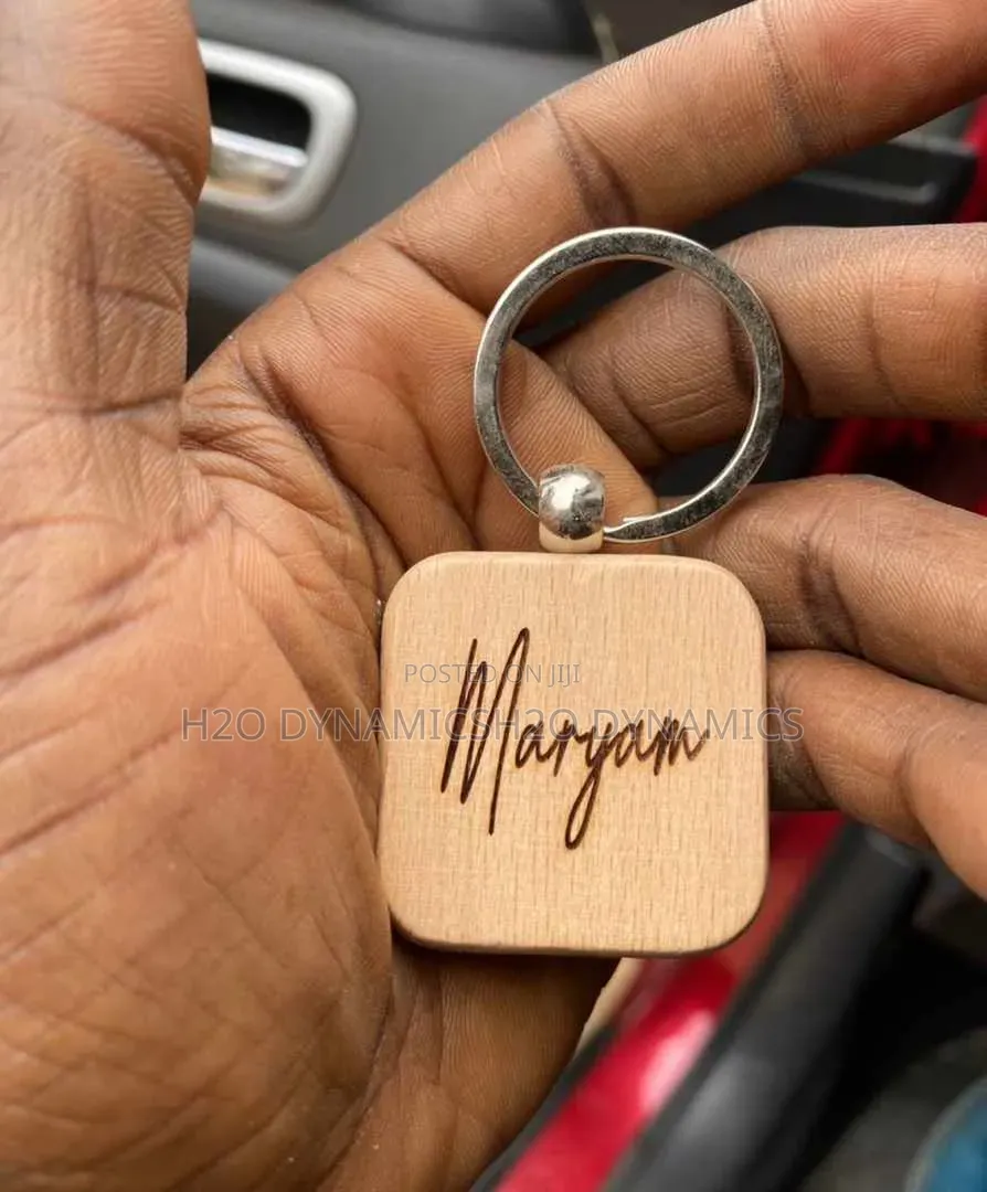 Wooden Keychain