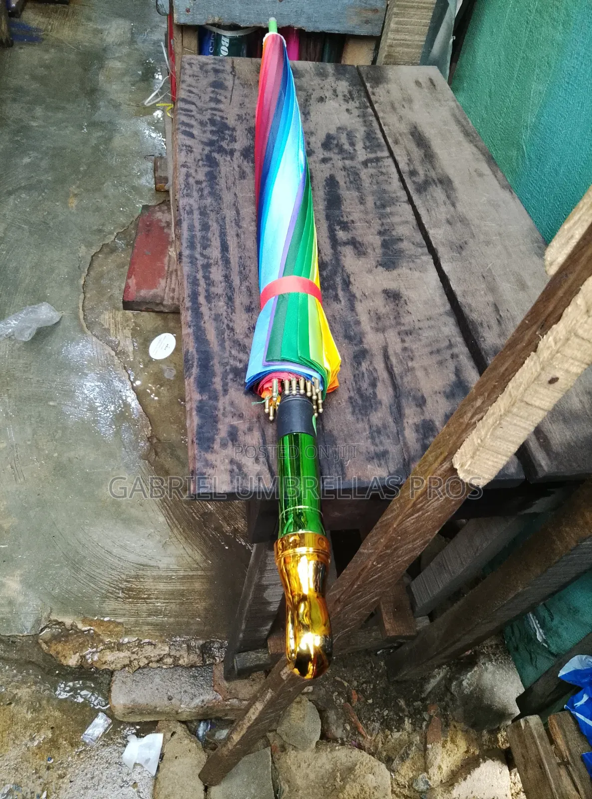 Rainbow Umbrella 20 Wire Big