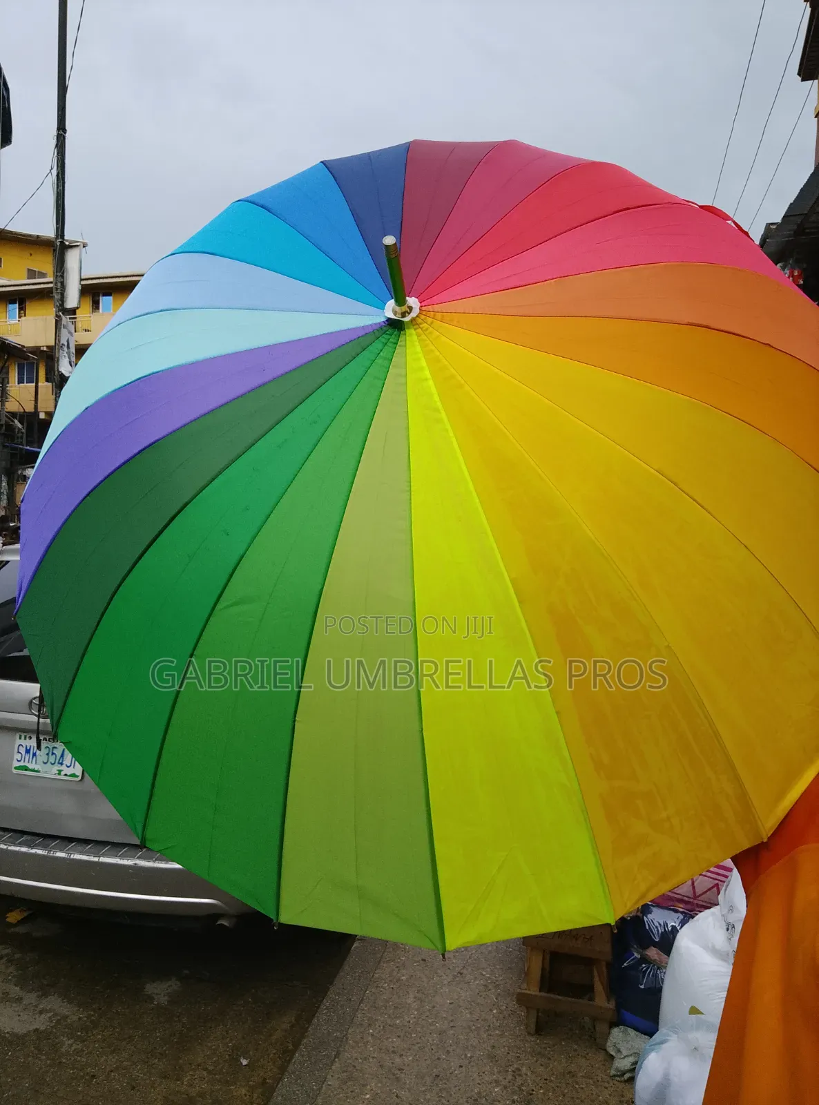 Rainbow Umbrella 20 Wire Big