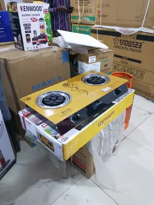 Portable Qasa Tabletop Gas Cooker With Glass Surface