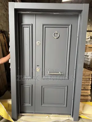 4ft Gray Security Door