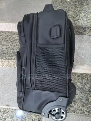 Solid Trolly Backpack