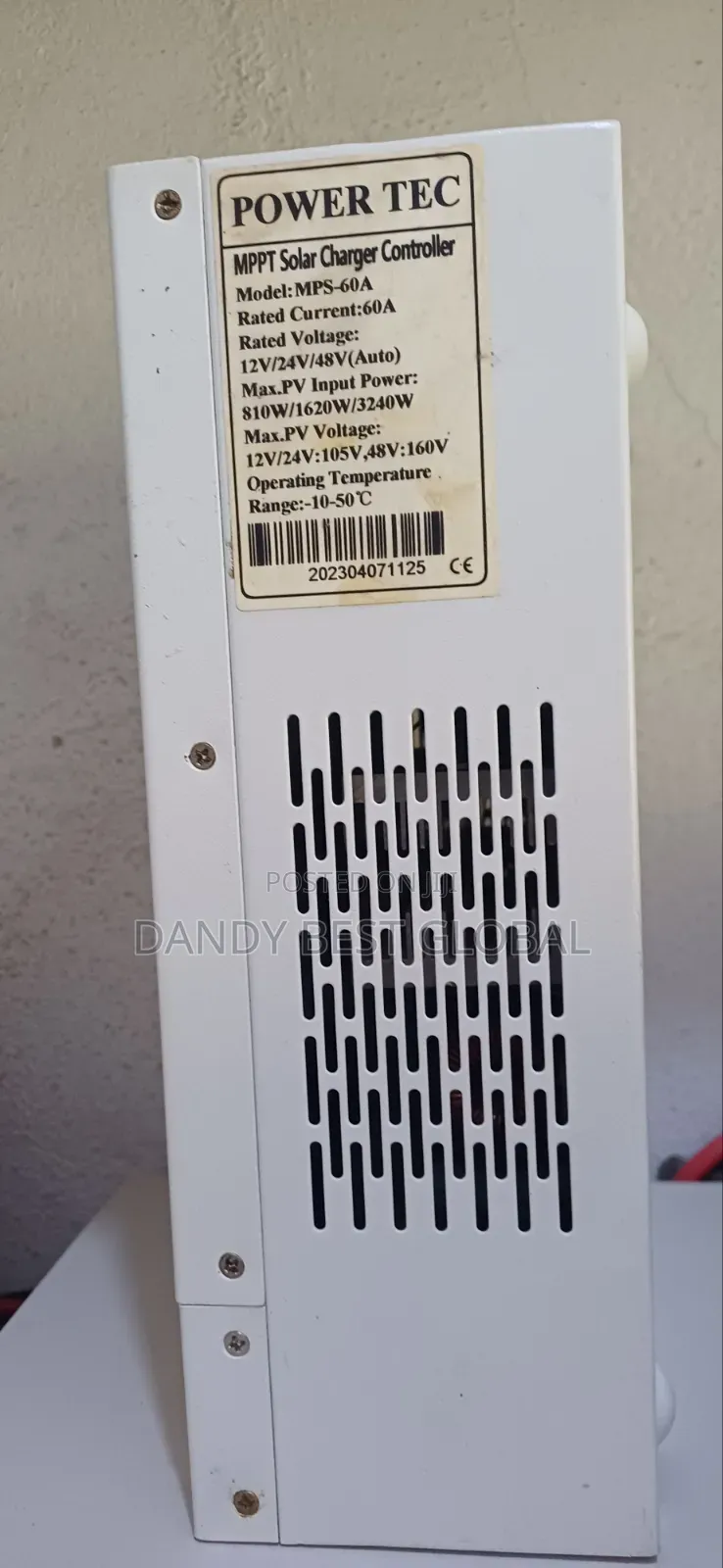 Power Tec MPPT Solar Charge Controller 60a